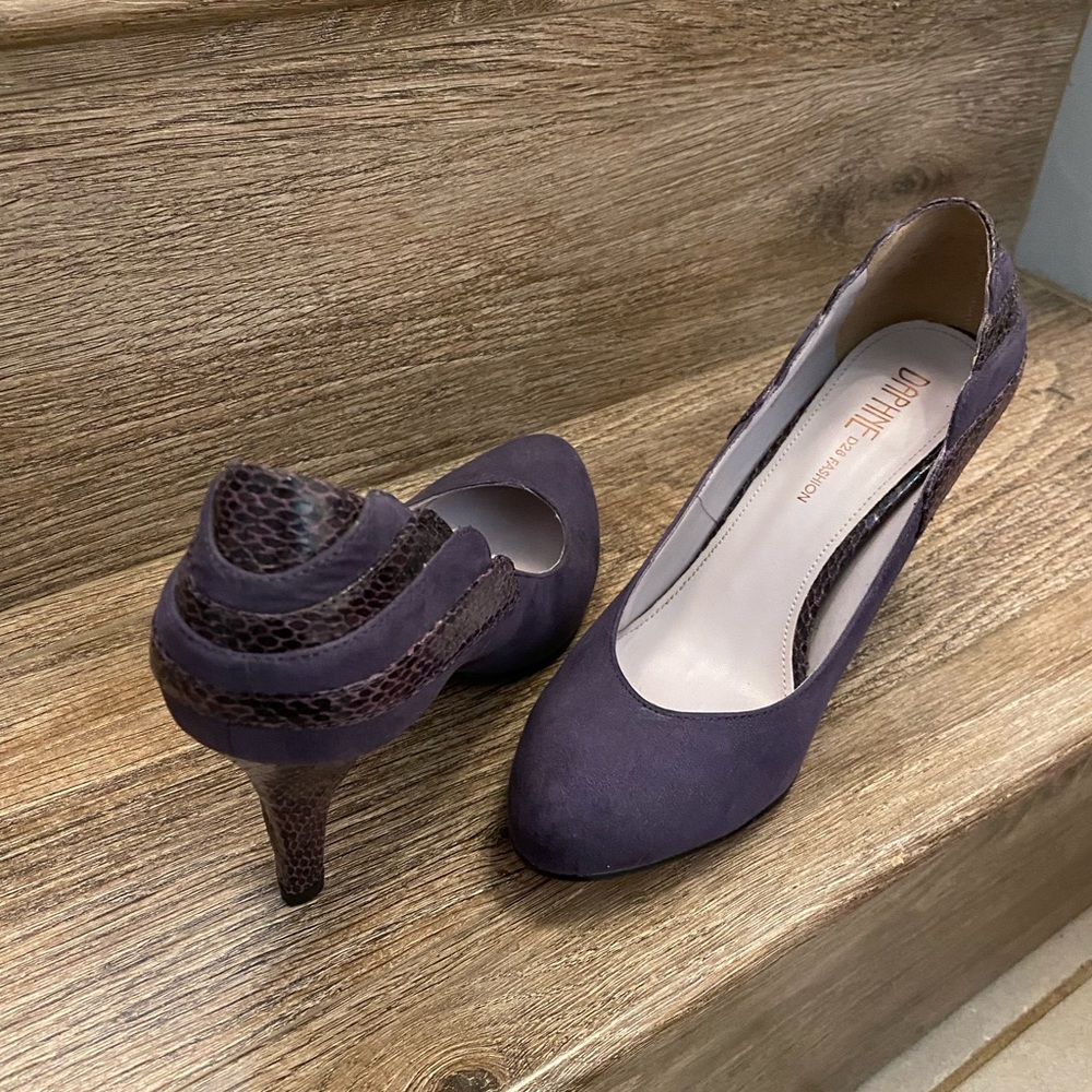 Leather heels - Picture 2 of 3